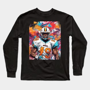 American Football Defensive Tackle Long Sleeve T-Shirt